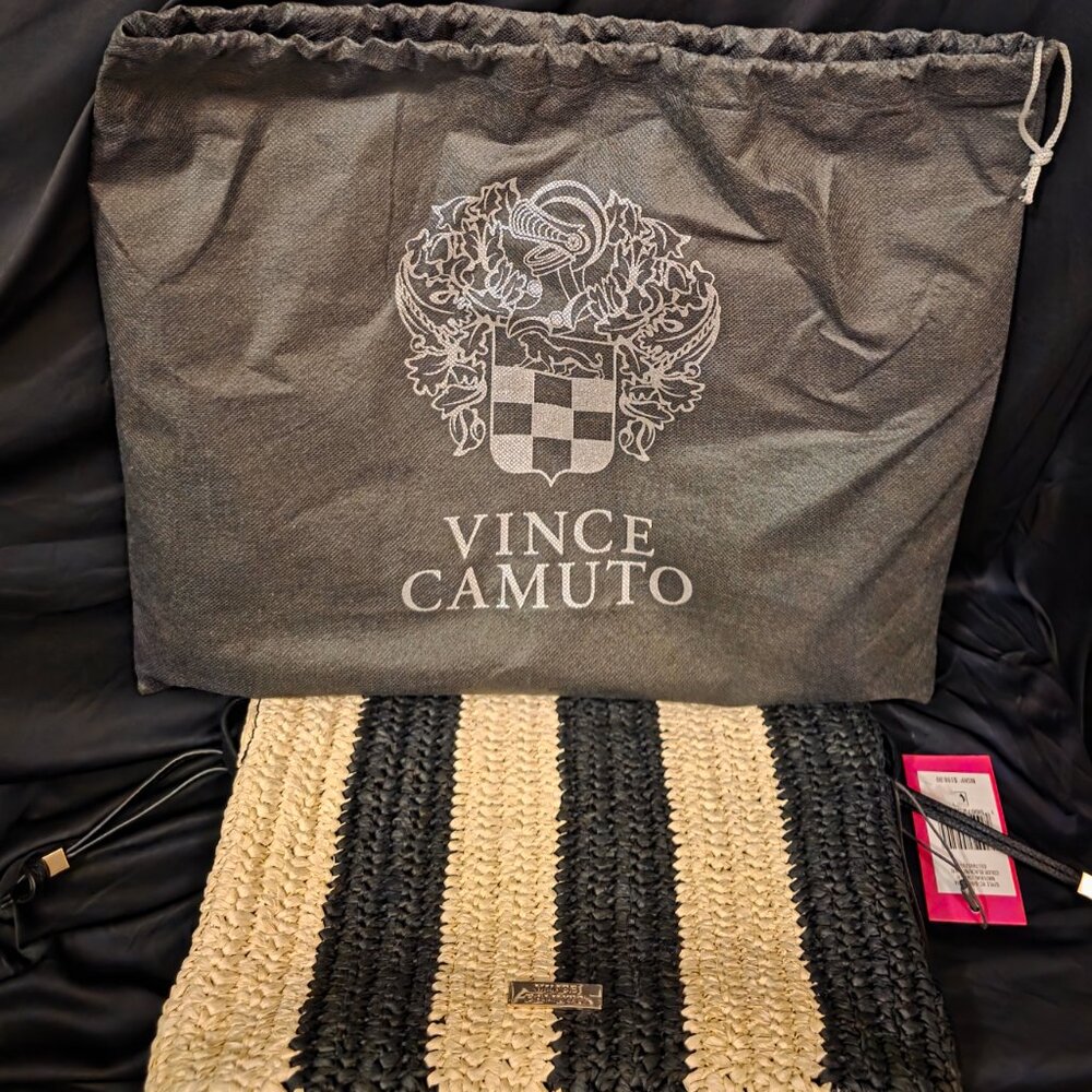 Vince Camuto Dario Straw Crossbody - Picture 4 of 9